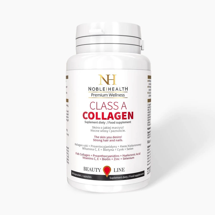 Noble Health klasse A collageen, 90 capsules