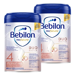Set Bebilon Profutura Duo Biotik 4, fórmula nutritiva a base de leche, a partir de 2 años, 2 x 800 g