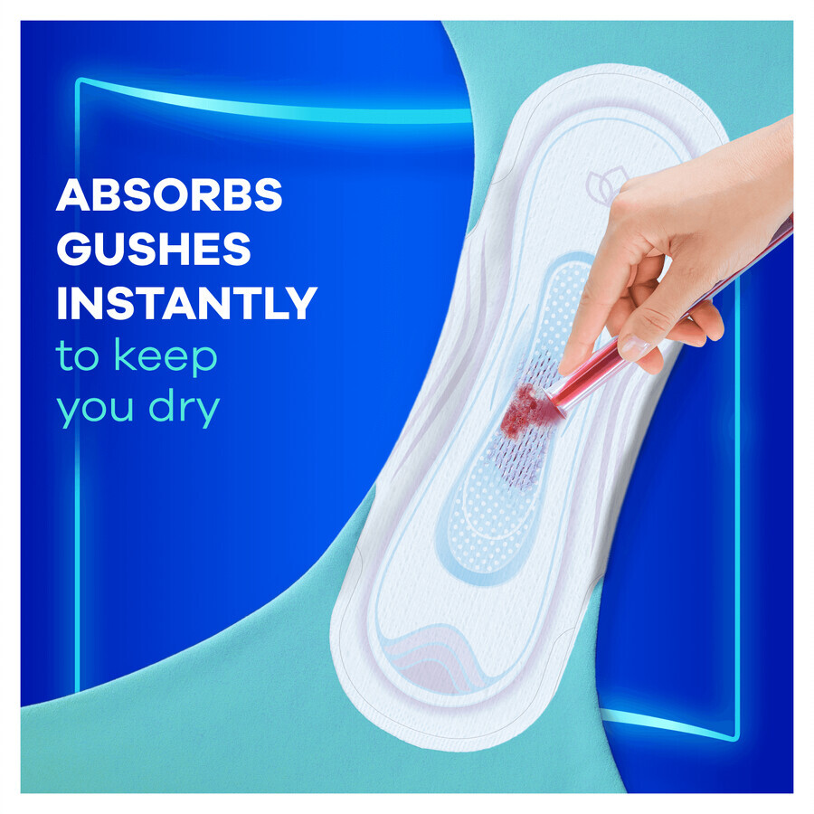 Always Ultra Day, sanitary napkins with wings, Normal, 10 pieces