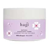 Hagi White Bouquet, gommage au sucre pour le corps, 200 g