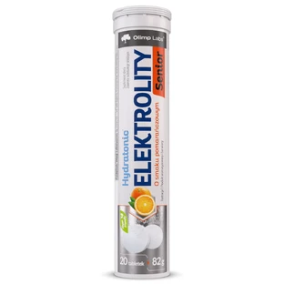 Olimp Hydratonic Elektrolity Senior, sinaasappelsmaak, 20 bruistabletten