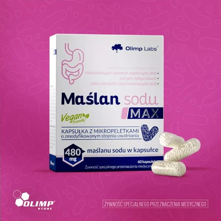 Olimp Sodium Butyrate Max, 60 capsules
