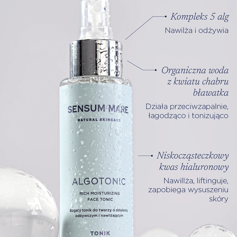 Sensum Mare Algopure, rich facial tonic, 100 ml