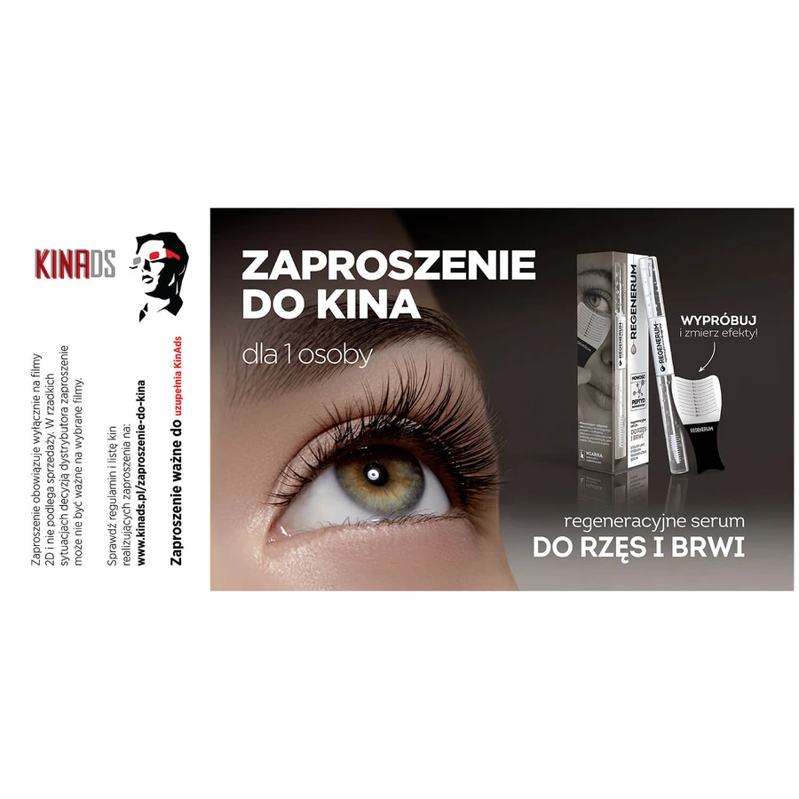 Regenerum kit, regenererend nagelserum in lak, verhardend, 2 x 8 ml + gratis bioscoopkaartje