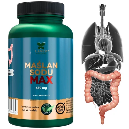 Lanco Nutritions Natriumbutyrat Max, 60 Kapseln
