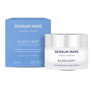 Sensum Mare Algorich, crema avanzada revitalizante y antiarrugas de textura ligera, 50 ml