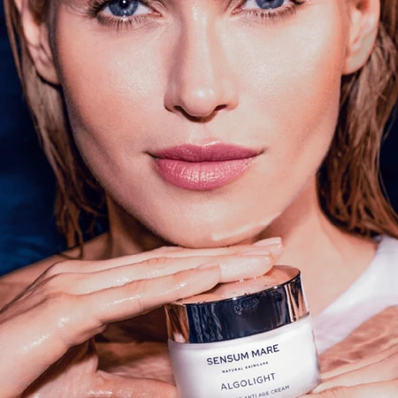 Sensum Mare Algorich, crema avanzada revitalizante y antiarrugas de textura ligera, 50 ml