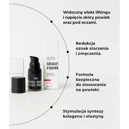 Veoli Botanica Gravity Fighter, tightening and rejuvenating eye serum, 15 ml