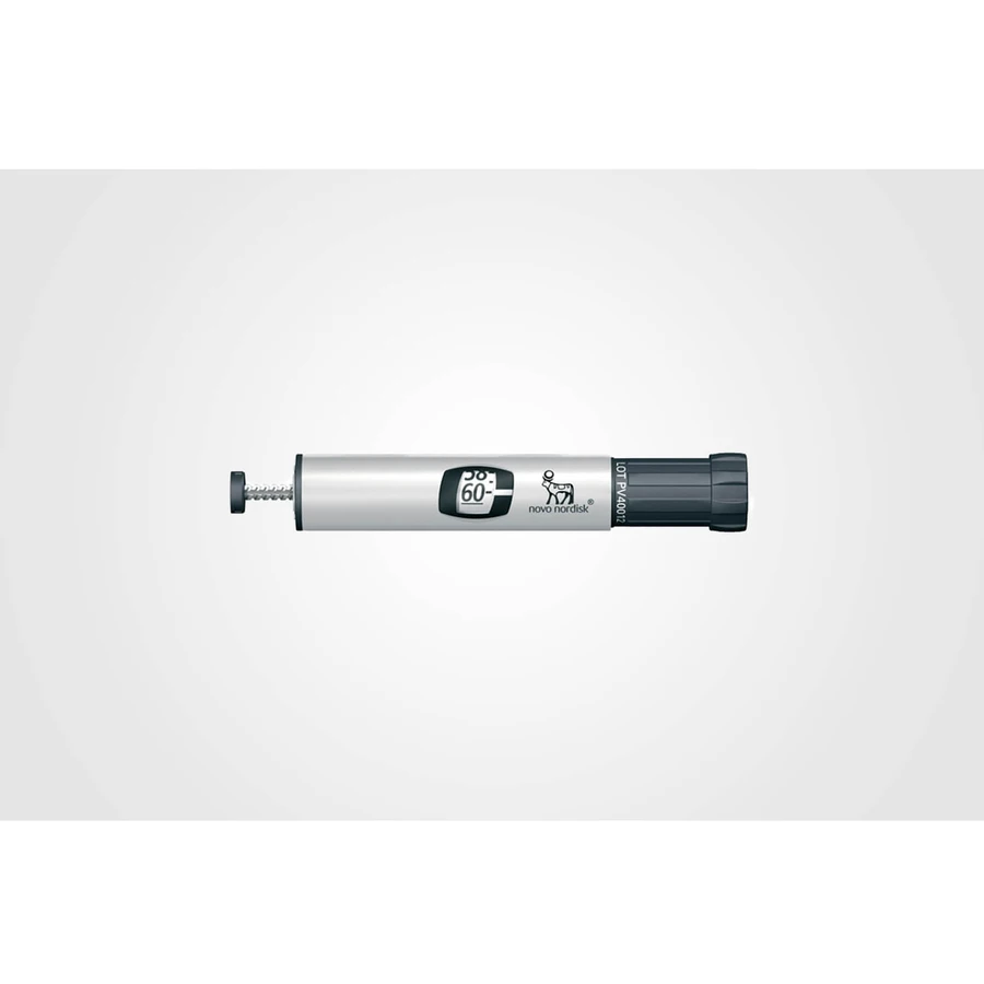 NovoPen 4, insuline-injector, zilver