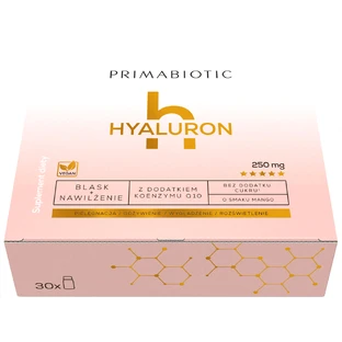 Primabiotic Hyaluron, Shot, Mango-Geschmack, 30 ml x 30 Stück