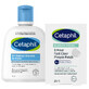 Cetaphil EM Cleansing et Cleansing Kit, &#233;mulsion micellaire pour peaux sensibles, pour toute la famille, 250 ml + patchs spot-on ecz&#233;ma, 24 pi&#232;ces