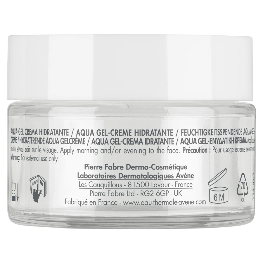 Avene Hydrance Aqua Gel, hydraterende gezichtscrème-gel, gevoelige en vochtarme huid, 50 ml
