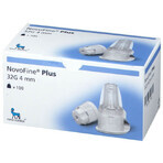 NovoFine Plus, insulin pen needles, 32G (0.23/ 0.25 mm) x 4 mm, 100 pieces