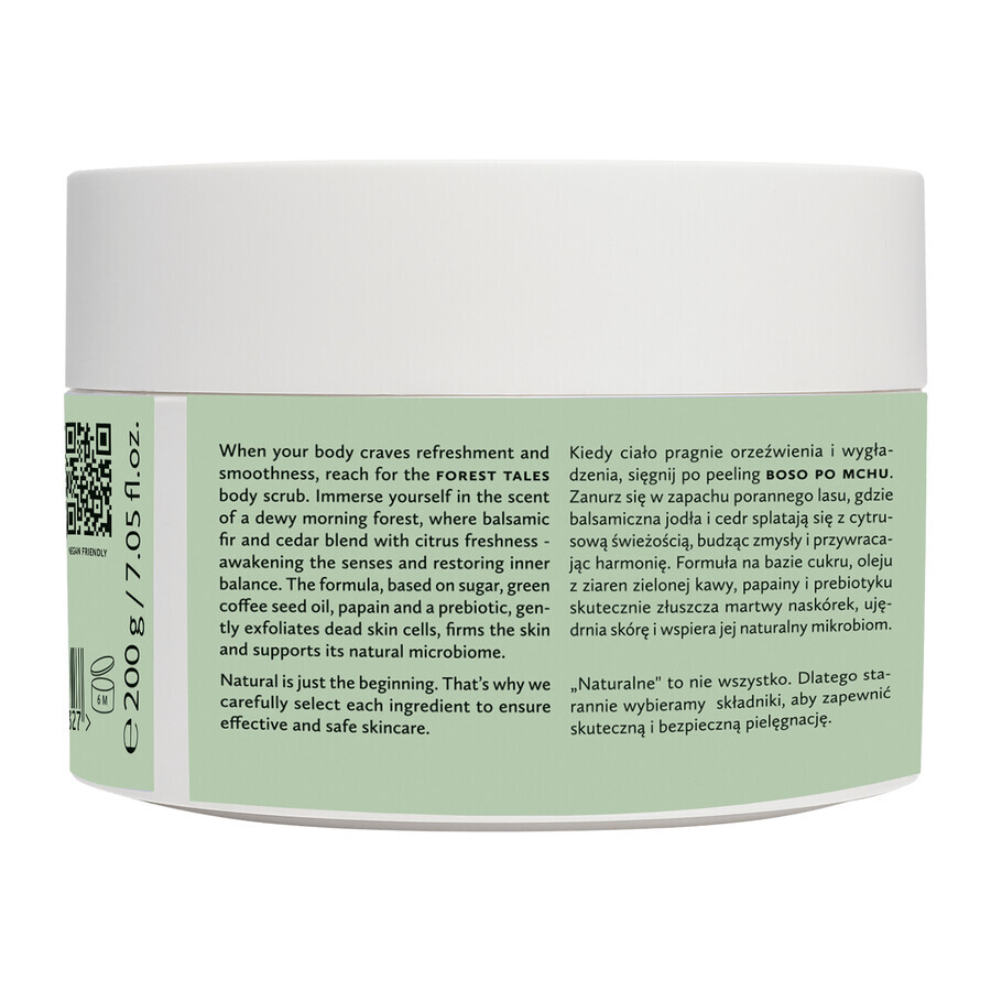 Hagi Boso After Moss, sugar body scrub, 200 g