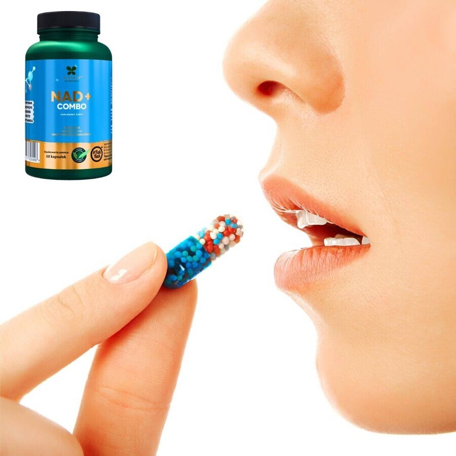 Lanco Nutritions NAD+ Combo, 60 capsules