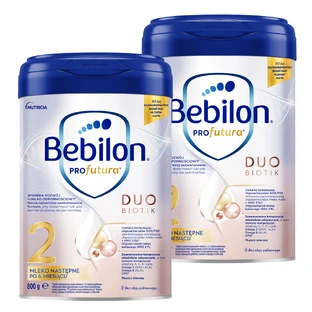 Bebilon Profutura Duo Biotik 2, leche de continuación, después de 6 meses, 2 x 800 g