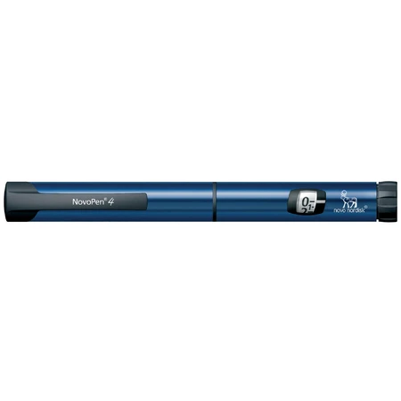 NovoPen 4, inyector de insulina, azul