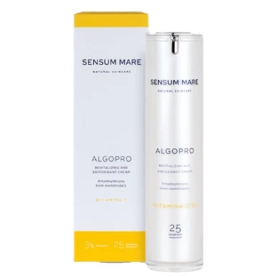Sensum Mare Algopro, crema revitalizante antioxidante con vitamina C 3%, 50 ml