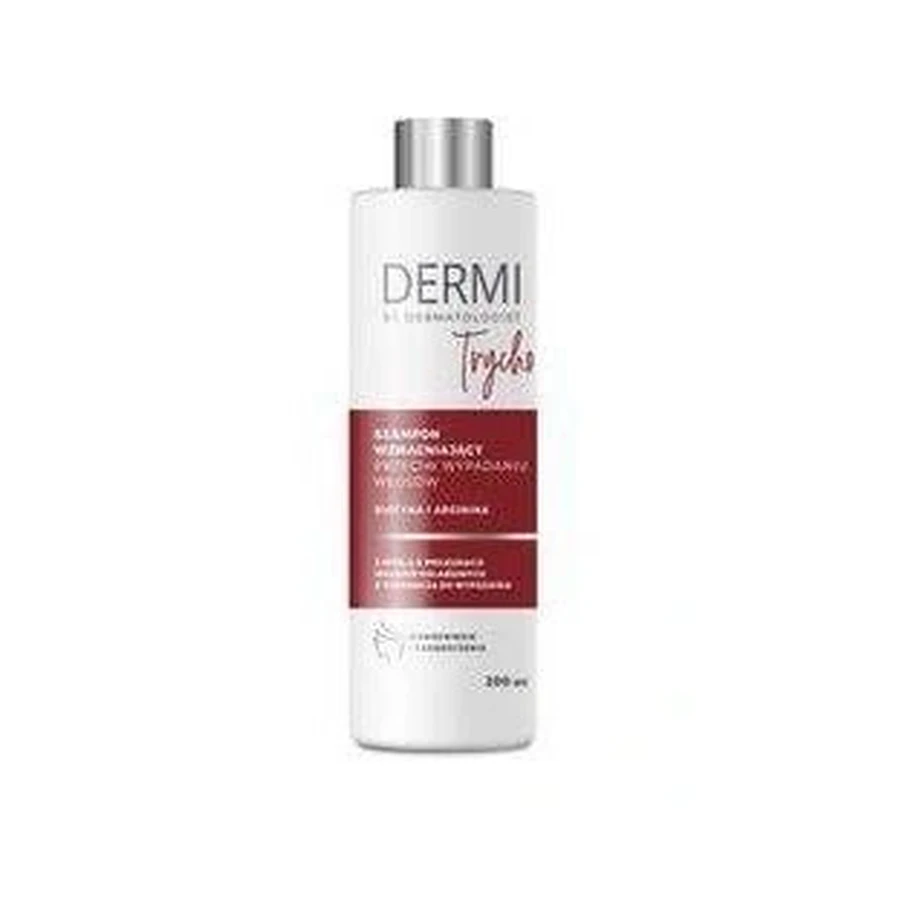 Dermi by Dermatologist Trycho Shampooing fortifiant contre la chute des cheveux, 200 ml