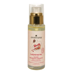 Orientana Straffendes Busen- und Dekolletéöl, Jojobaöl und Ashwagandha, 30 ml