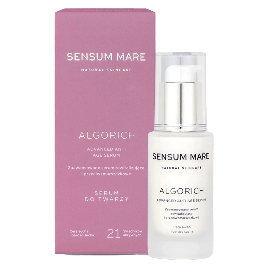 Sensum Mare Algorich, sérum avanzado revitalizante y antiarrugas, pieles secas y muy secas, 30 ml
