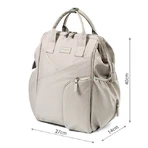 Baby Ono, backpack for mom, Modern Style, beige