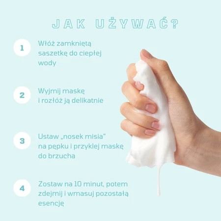 Tntn mom's, hydraterend buikmasker voor zwangere vrouwen, 7 stuks