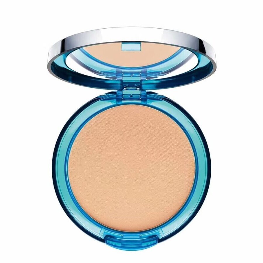 Artdeco Base de maquillaje compacta en polvo con protección solar SPF50 Base de maquillaje matificante con alta protección UVA y UVB 90 Light Sand, 9,5 g