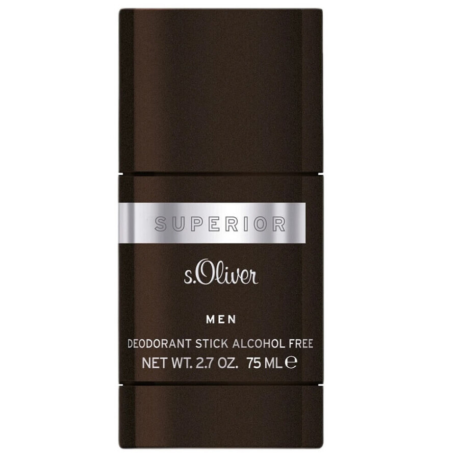 Desodorante en barra s.Oliver Superior Men, 75 ml