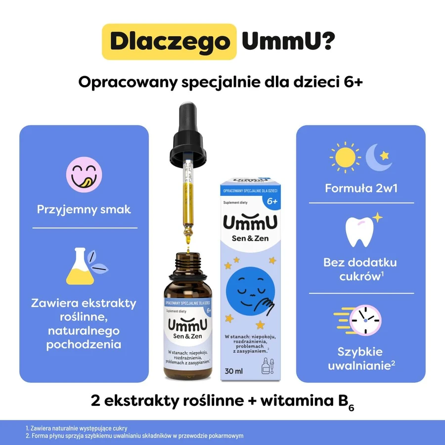 UmmU Sen&Zen, für Kinder ab 6 Jahren, Tropfen, 30 ml