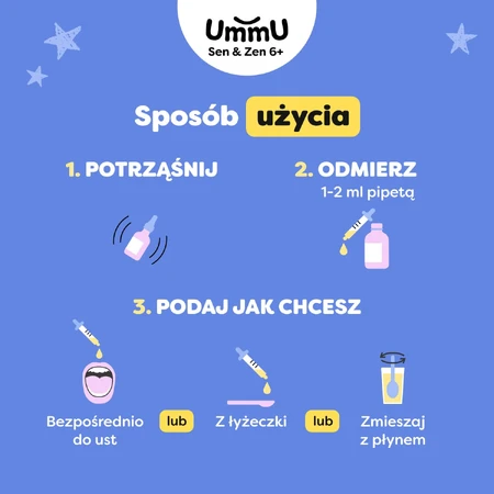UmmU Sen&Zen, für Kinder ab 6 Jahren, Tropfen, 30 ml