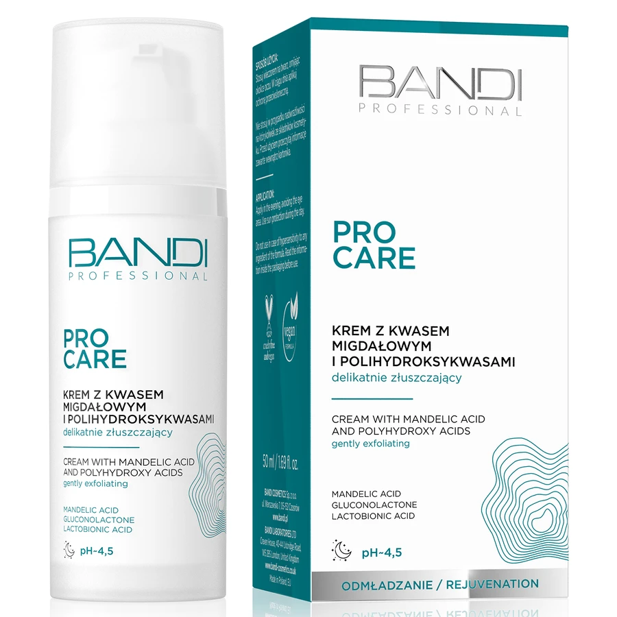 Bandi PRO Care, crème met mandelzuur en polyhydroxyzuren, 50 ml