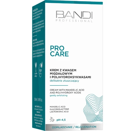 Bandi PRO Care, crème met mandelzuur en polyhydroxyzuren, 50 ml