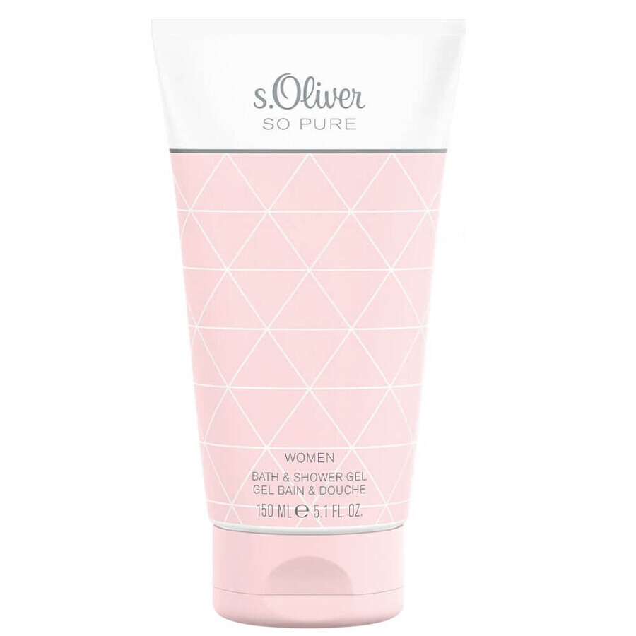 s.Oliver So Pure Women Bath & Shower Gel, 150 ml