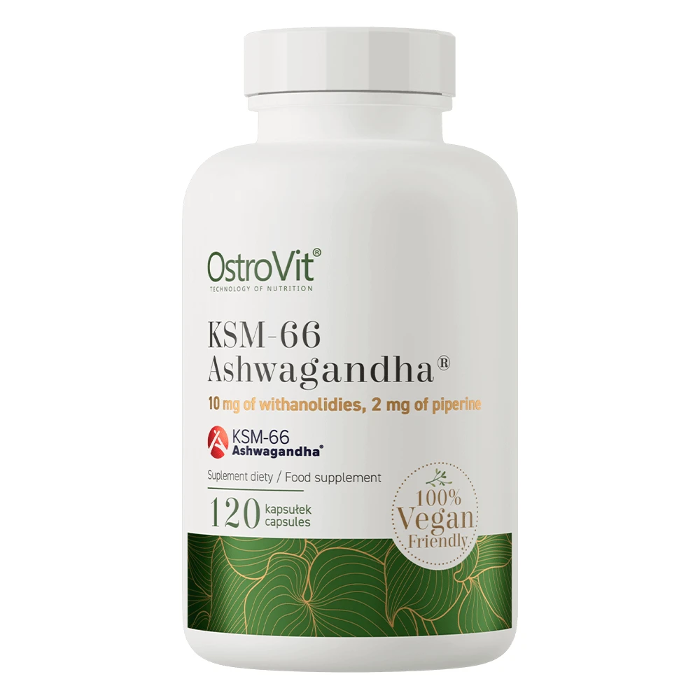 OstroVit KSM-66 Ashwagandha, 120 capsules