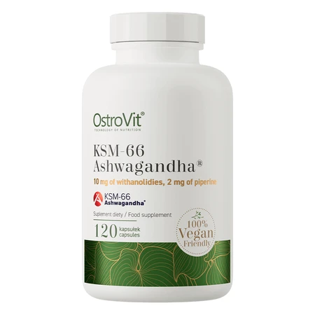 OstroVit KSM-66 Ashwagandha, 120 capsules