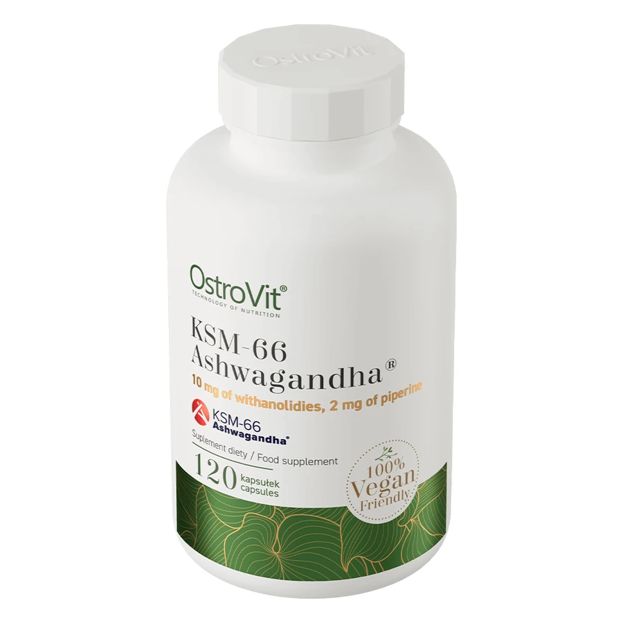 OstroVit KSM-66 Ashwagandha, 120 capsules