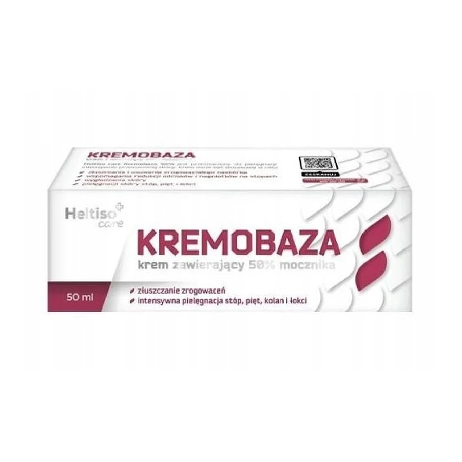 Heltiso Care Kremobase, crème met ureum 50%, 50 ml