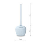 BabyOno, porte-sucette en silicone, bleu BabyOno, porte-sucette en silicone, bleu
