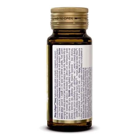 Olimp Collagen Stawy Shot, glazen ampul, zwarte bessensmaak, 25 ml