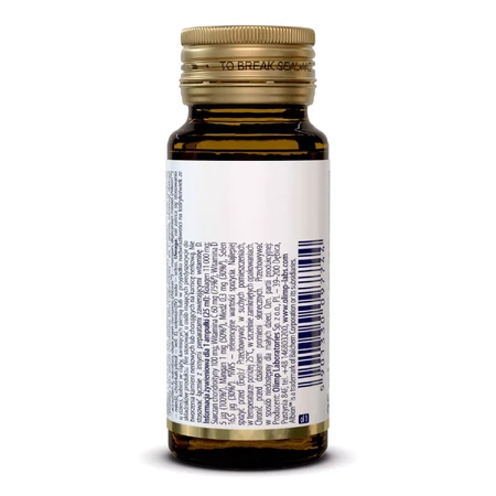 Olimp Collagen Stawy Shot, glazen ampul, zwarte bessensmaak, 25 ml