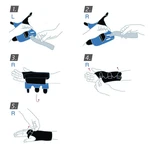 Actimove Sports Edition, orthèse de stabilisation du poignet gauche ou droit, avec attelle, noir, taille M