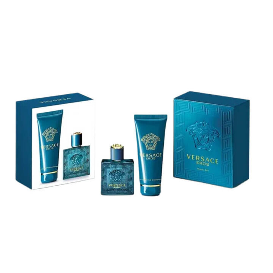Versace Eros Set Eau de Toilette, 50 ml + Douchegel, 100 ml