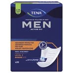 Set Tena Men Active Fit, anatomische Einlagen für Männer, Stufe 3, 2 x 20 Stück