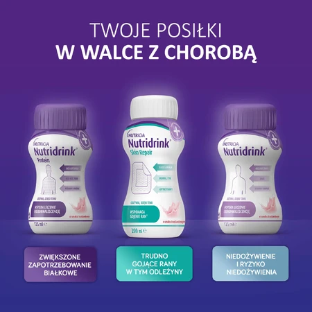 Nutridrink set, voedingssupplement, bosvruchtensmaak, 12 x 125 ml
