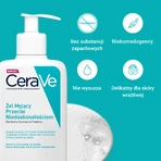Set CeraVe, gel de spălare împotriva imperfecțiunilor, 236 ml + cremă de față hidratantă cu ceramide, SPF 50, 52 ml