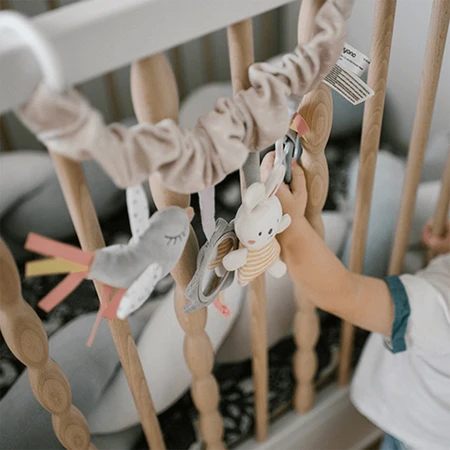 BabyOno, educatief speelgoed, tag voor kinderwagen, Natuur