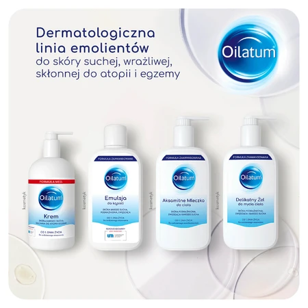 Set Oilatum Advanced Formula, bademulsie, vanaf dag 1 van het leven, 2 x 400 ml