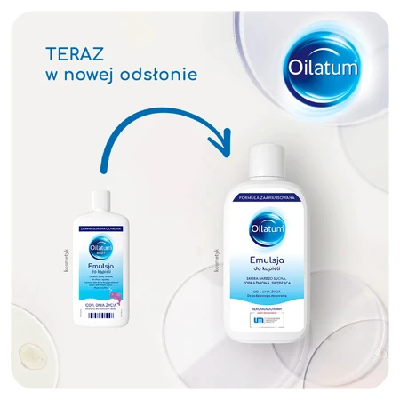 Set Oilatum Advanced Formula, bademulsie, vanaf dag 1 van het leven, 2 x 400 ml