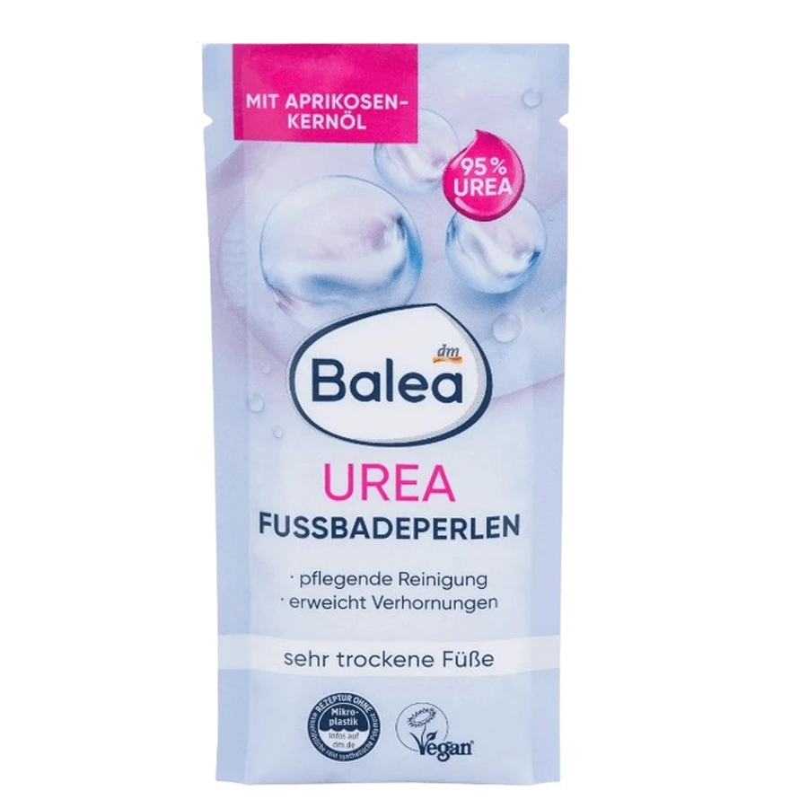 Balea, Voetbadparels met urea, 20 g
